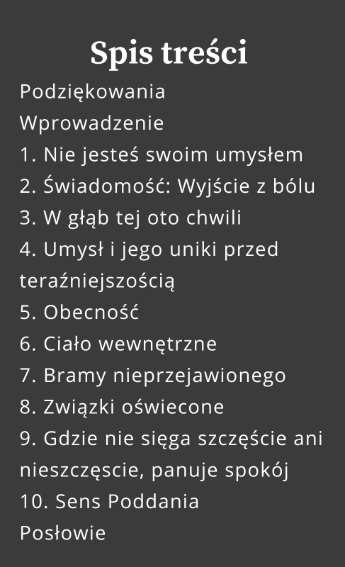 Potęga teraźniejszości – Eckhart Tolle