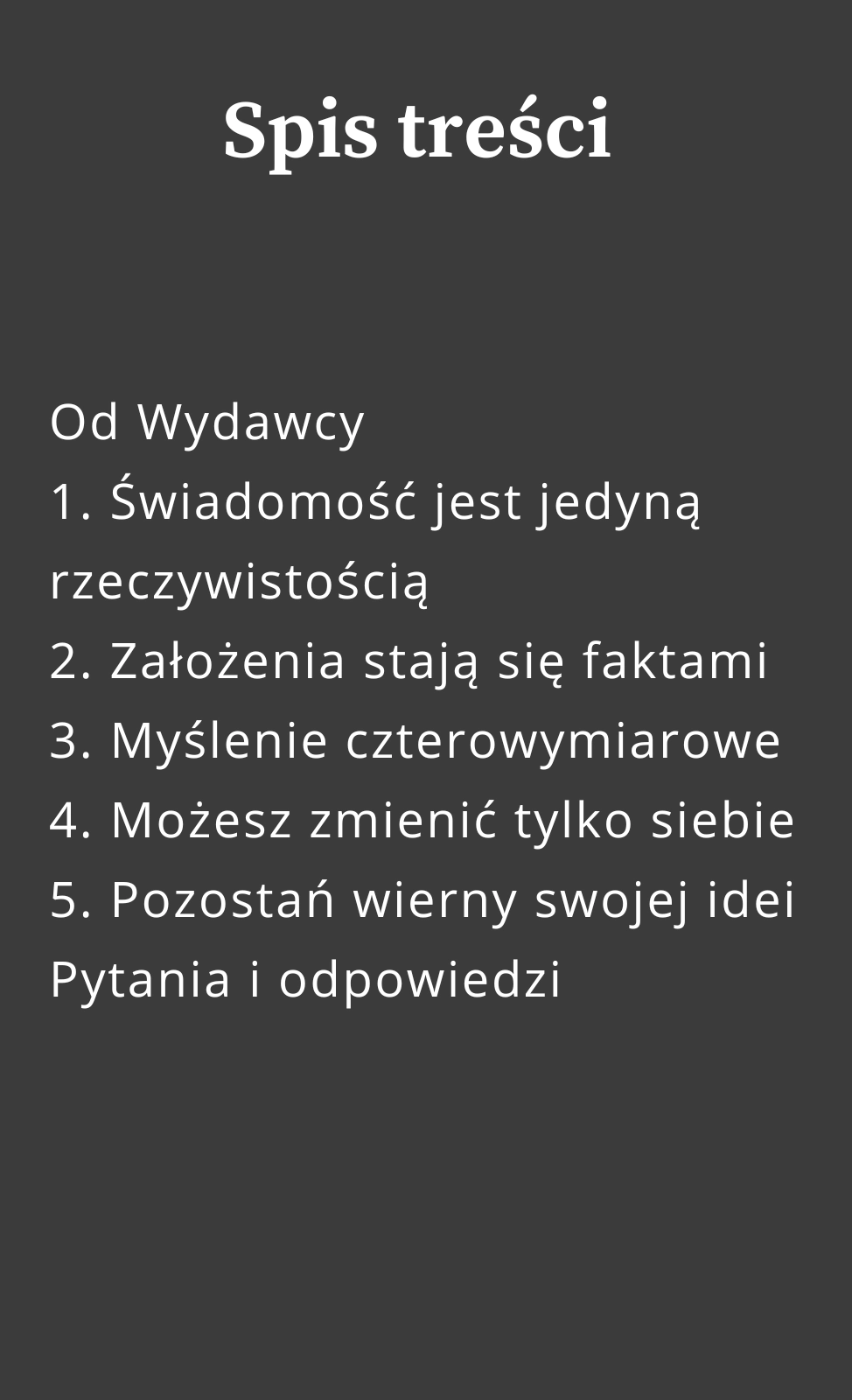 Pięć Wykładów. Kurs Mistrzowski – Neville Goddard