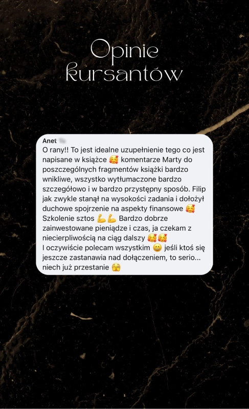 Szkolenie „Ty Też Możesz Być Bogaty”